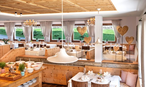 Il ristorante Campo Tures Spanglwirt