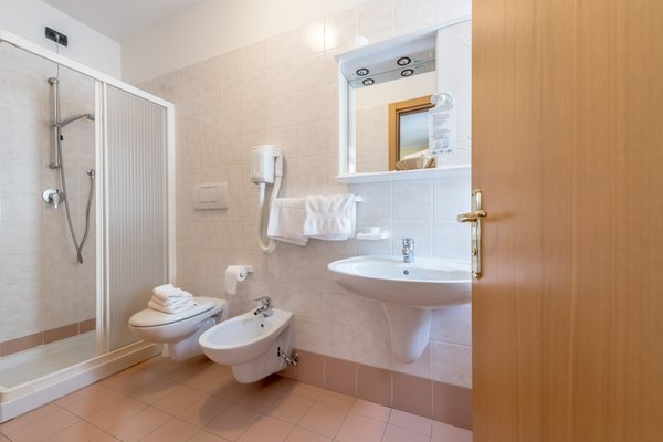 Foto del bagno Hotel Pezzotti