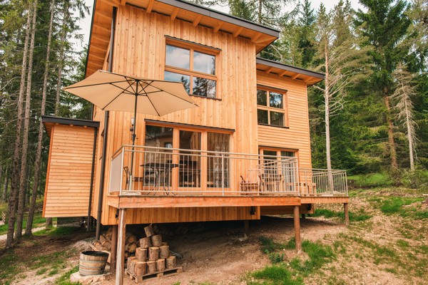 Foto esterno Forest Chalet Holidays FELIZITAS