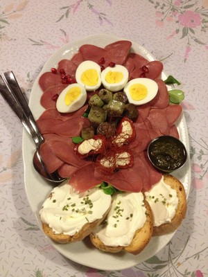 The food