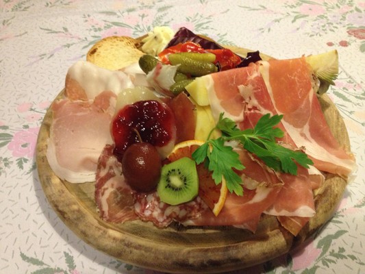 The food
