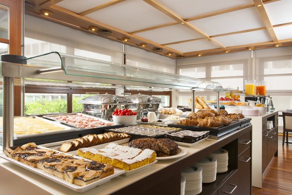The breakfast Grand Hotel Trento