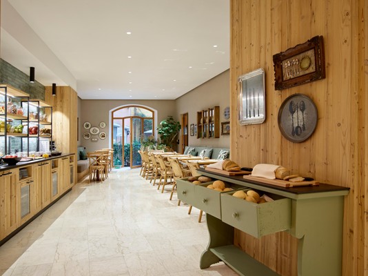 The restaurant Trento America