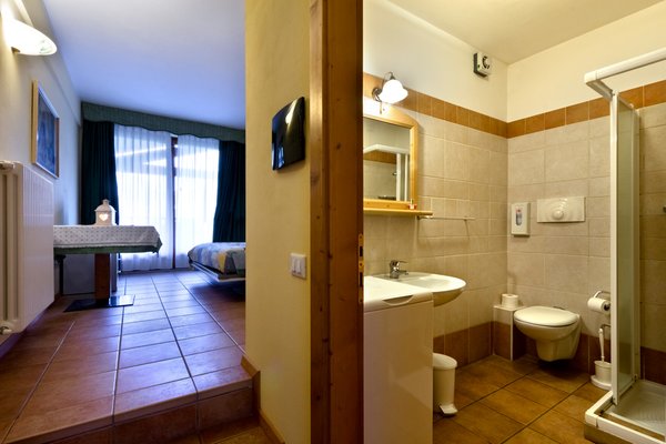 Foto del bagno Appartamenti in agriturismo Prà Sec'