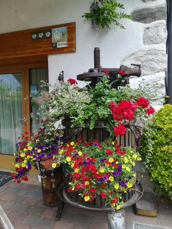 The entrance