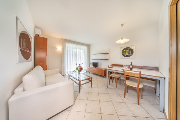 La zona giorno Hotel Karinhall