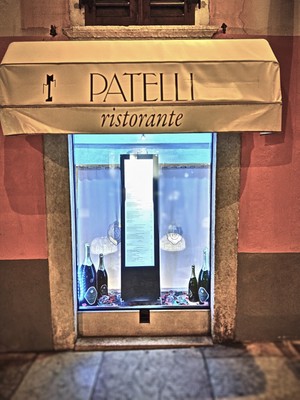 The entrance
