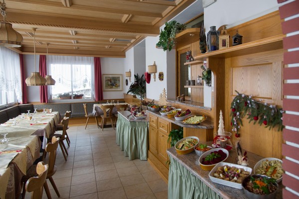 Il ristorante Predazzo Zaluna