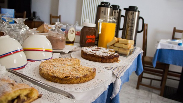 La colazione Affittacamere La Ferrata