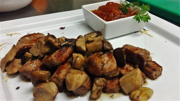 The food
