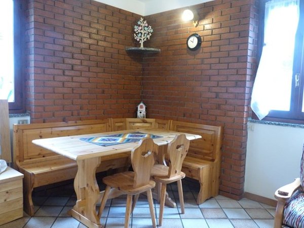 La zona giorno La Betulla - Bed & Breakfast