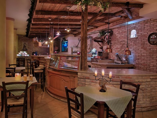 The restaurant Baselga di Piné Ca' dei Boci