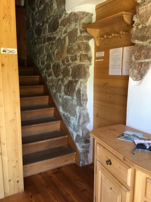 The entrance