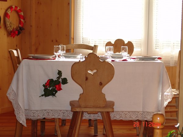 Il ristorante Sover (Valle di Cembra) Maria