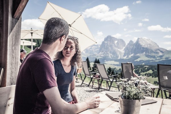 Foto vom Garten Seiser Alm