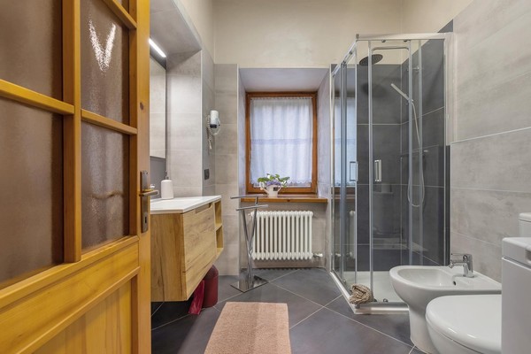 Foto del bagno Appartamenti in agriturismo Maso Rocca