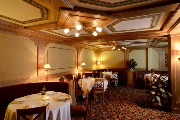Il ristorante Madonna di Campiglio Perla