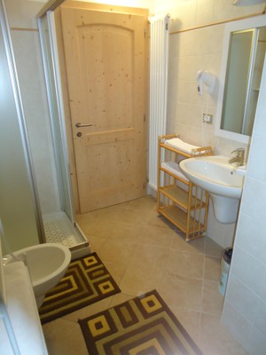 Foto del bagno B&B + Appartamenti in agriturismo Masi Brenta