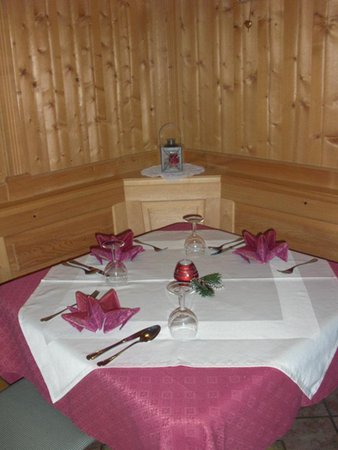Il ristorante Colfosco Agriturismo L'Sciadà