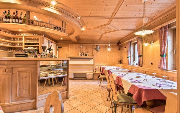 Das Restaurant Colfosco Agriturismo L'Sciadà