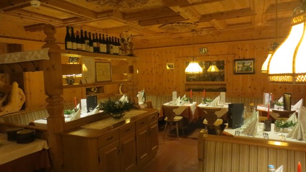 Il ristorante Colfosco Borest