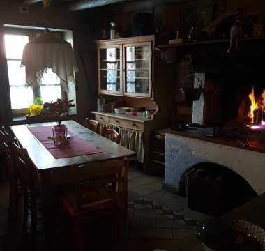 La zona giorno Bed & Breakfast Mas dei Girardei