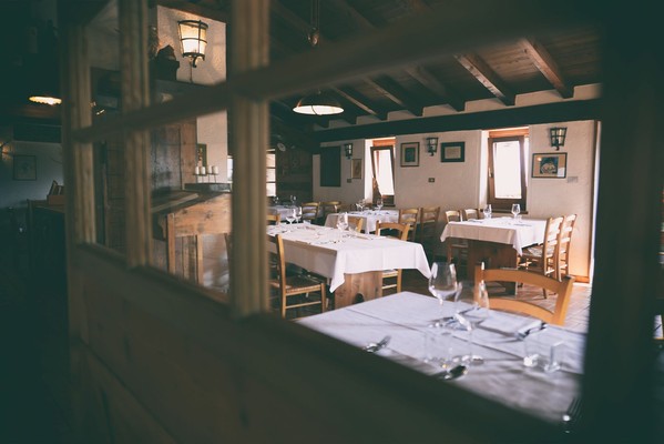 Il ristorante Brentonico Maso Palù