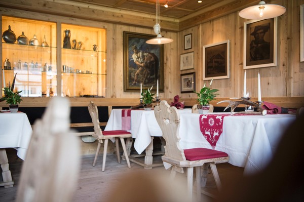 Il ristorante Colfosco Luis Trenker Stube