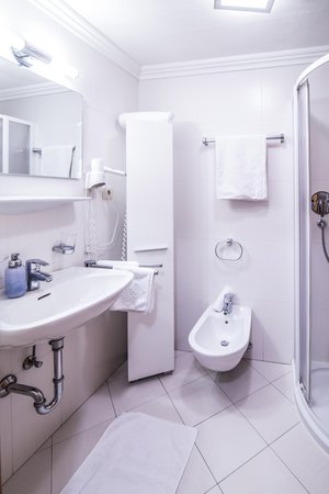 Photo of the bathroom Apartments Heidenberger Fienili