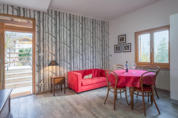 La zona giorno Relais Mozart - B&B + Appartamenti