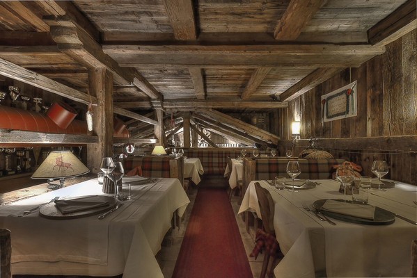 The restaurant Colfosco Mathiaskeller