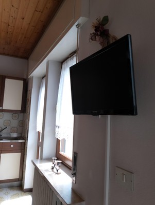 The living area Apartment Mansarda Soldanella