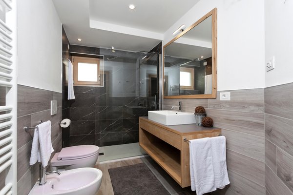 Foto del bagno Appartamenti Casa Orso Grigio