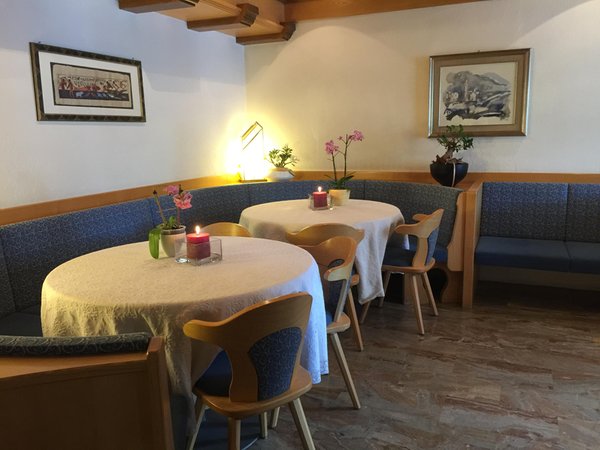 The restaurant Corvara Alisander