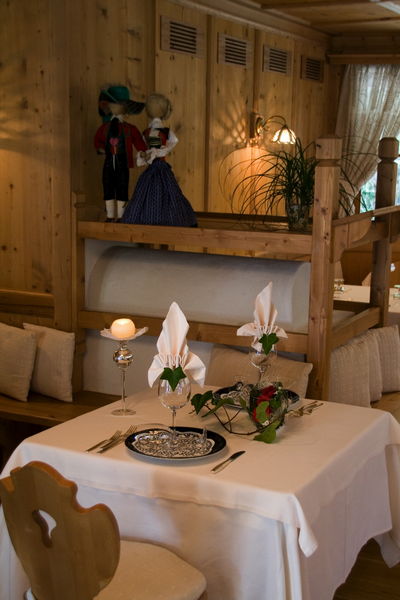 Il ristorante Corvara Bel Sit