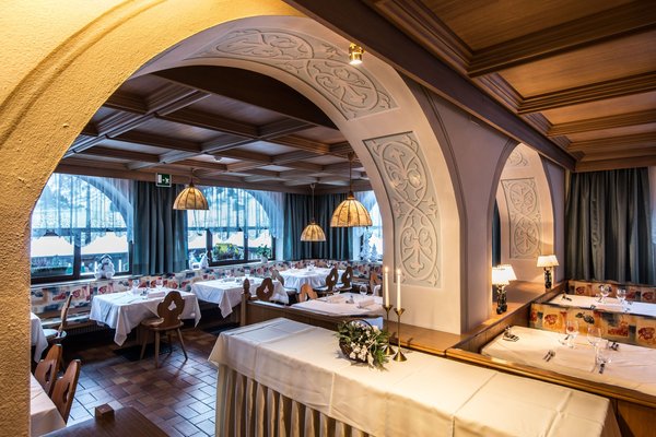 Il ristorante Corvara Boè Sports & Nature Hotel