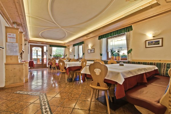 Das Restaurant Corvara Caterina