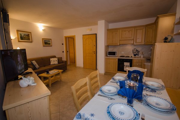 La zona giorno Appartamenti Casa Ferrari
