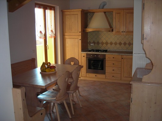 Foto della cucina Casa Tirolensis