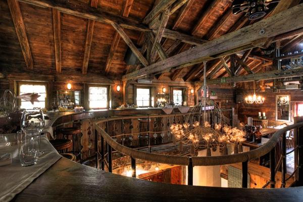 Das Restaurant Corvara L’Murin Ostaria