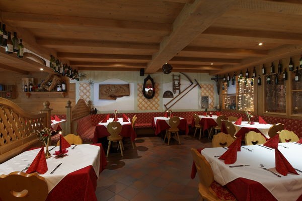 Il ristorante Corvara Salvan