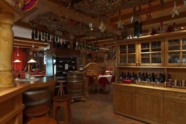 Il ristorante Corvara Salvan