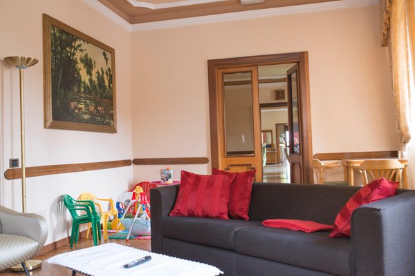 La zona giorno Hotel Du Lac