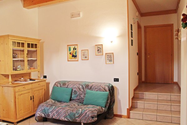 La zona giorno Casa Genziana - Appartamenti 3 genziane