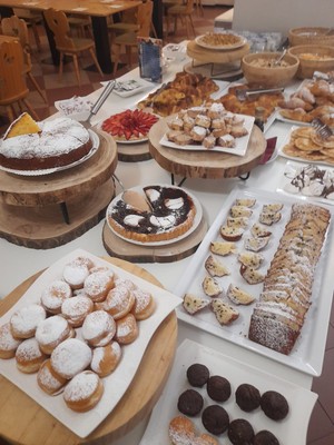 The breakfast Hotel Des Alpes