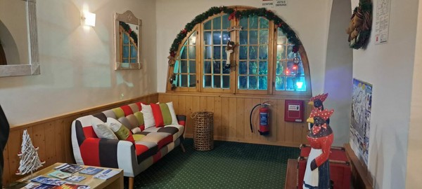 The common areas Hotel Des Alpes