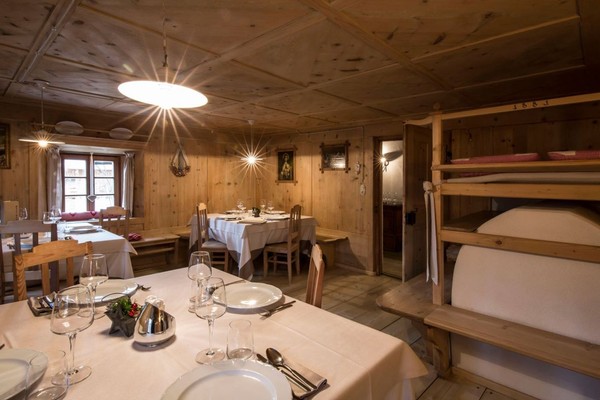 Das Restaurant Badia - Pedraces Maso Runch