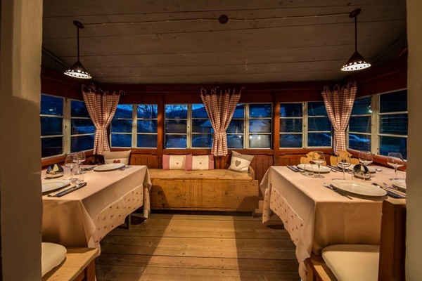Das Restaurant Badia - Pedraces Maso Runch