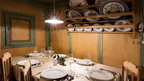 Das Restaurant Badia - Pedraces Maso Runch