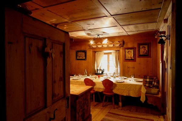 Il ristorante Badia - Pedraces Maso Runch